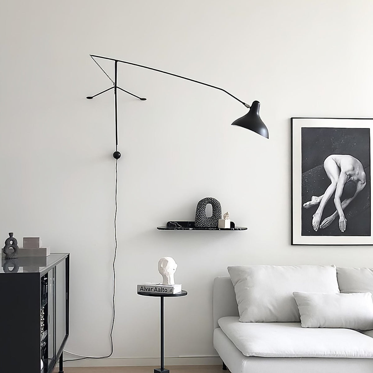 Black Iron Sconce — Wall Sconce | Maison Monashee — view 18