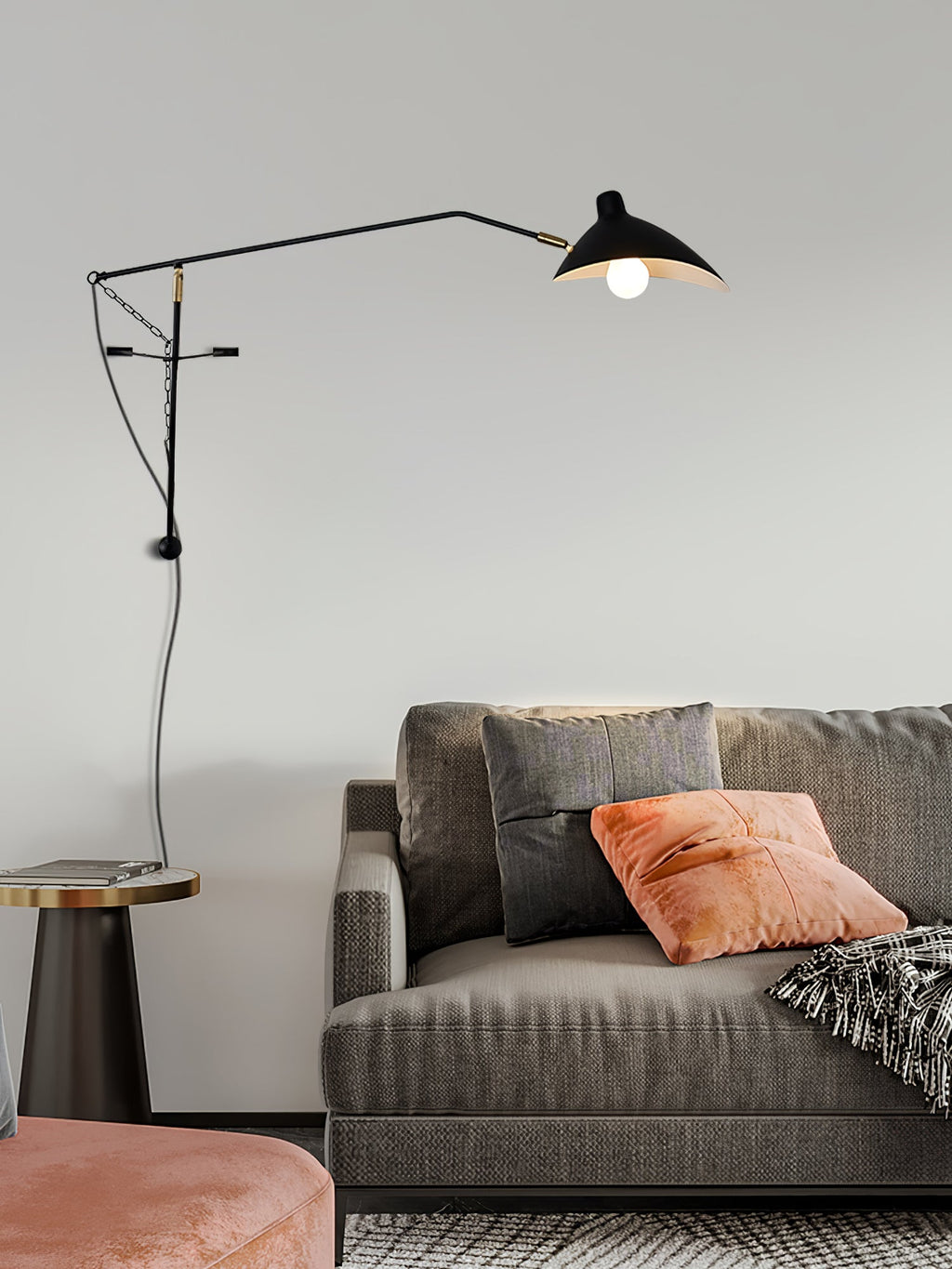 Black Iron Sconce — Wall Sconce | Maison Monashee — view 19