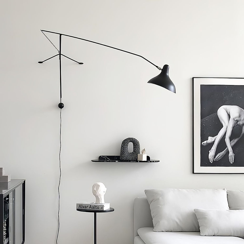 Black Iron Sconce — Wall Sconce | Maison Monashee — view 32