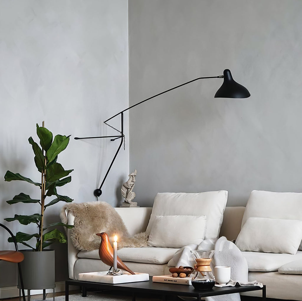 Black Iron Sconce — Wall Sconce | Maison Monashee — view 33