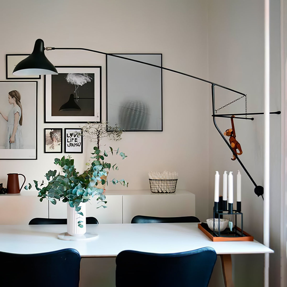 Black Iron Sconce — Wall Sconce | Maison Monashee — view 36