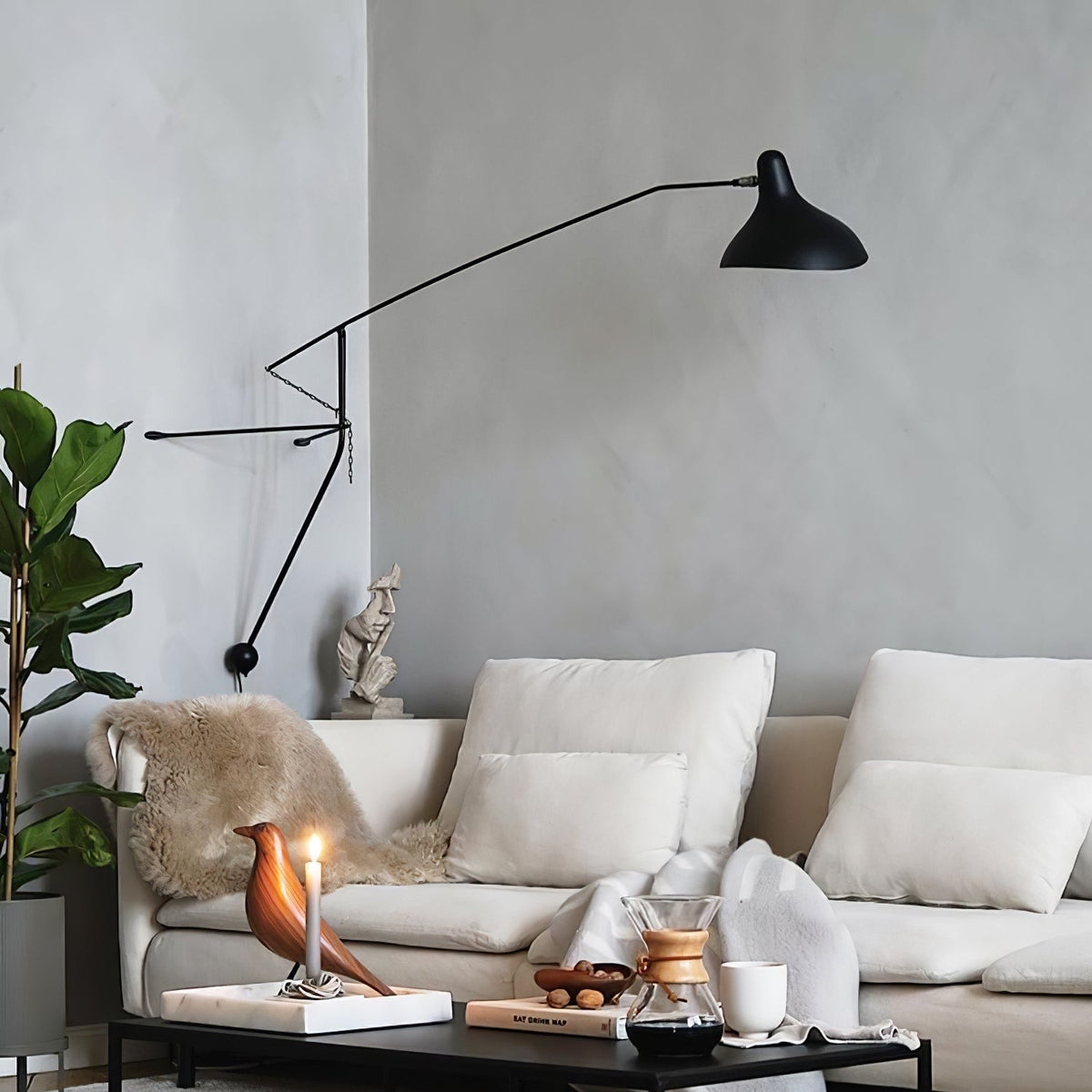 Black Iron Sconce — Wall Sconce | Maison Monashee — view 8