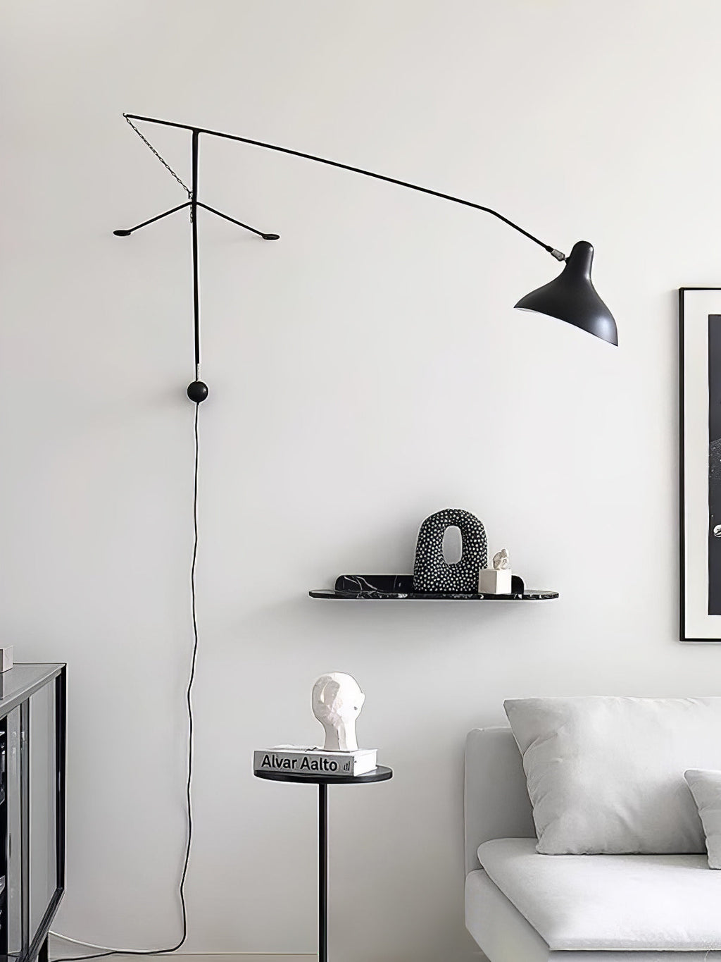 Black Iron Sconce — Wall Sconce | Maison Monashee — view 44
