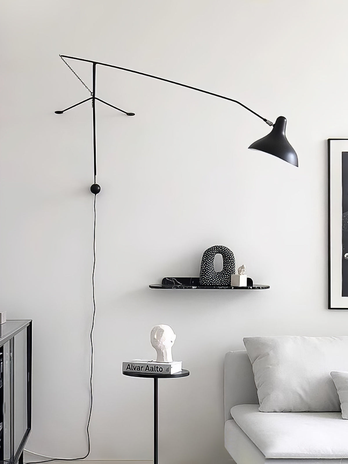 Black Iron Sconce — Wall Sconce | Maison Monashee — view 44