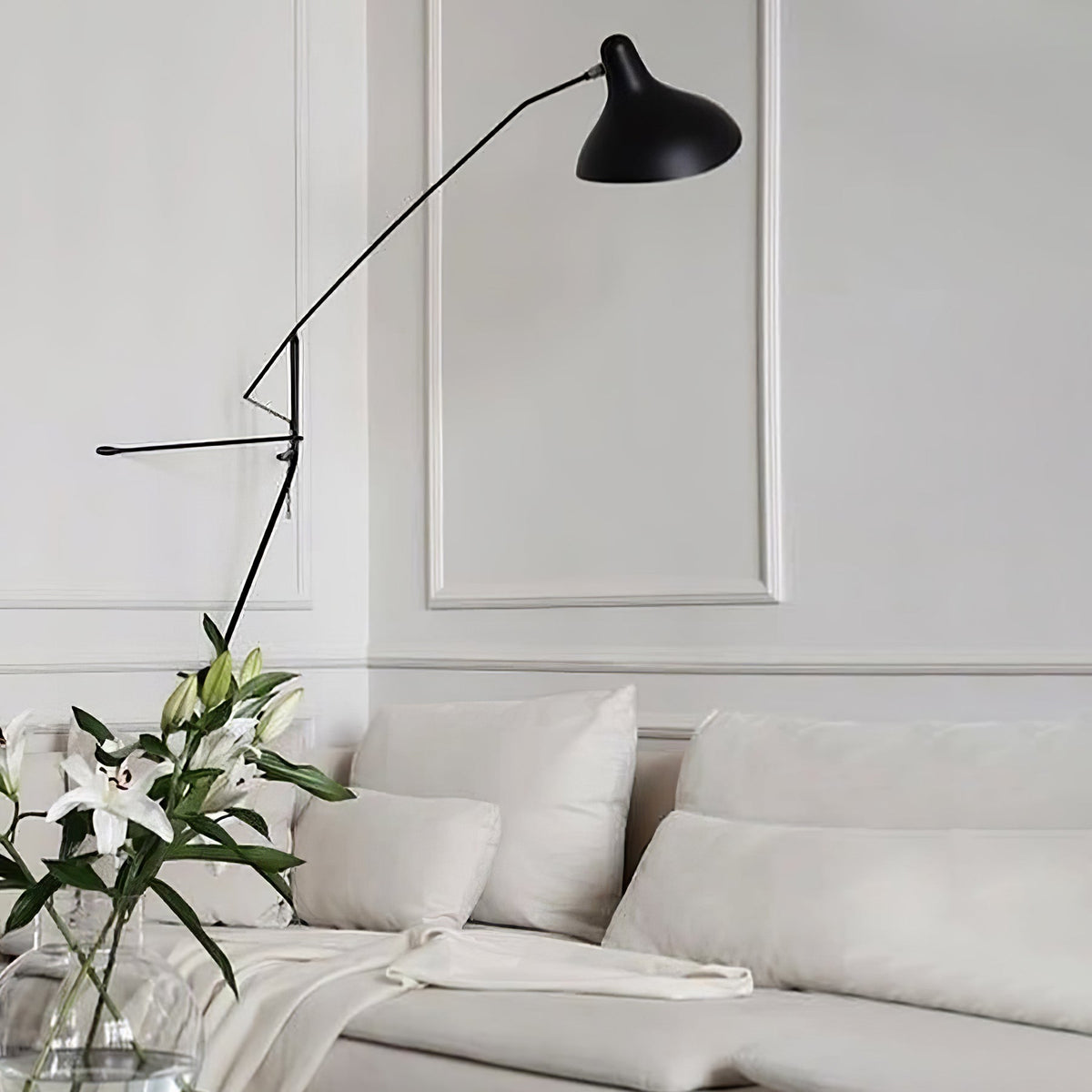 Black Iron Sconce — Wall Sconce | Maison Monashee — view 48