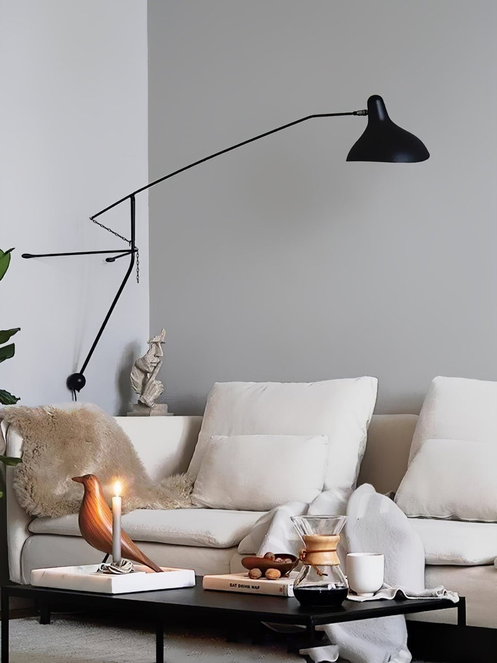 Black Iron Sconce — Wall Sconce | Maison Monashee — view 12