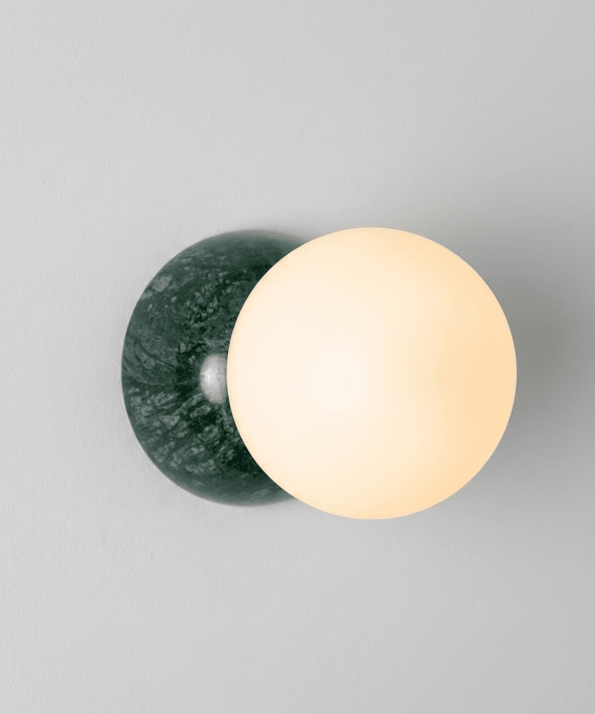 Frosted Globe Wall Sconce — Wall Sconce | Maison Monashee — view 10
