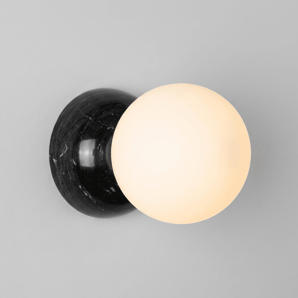 Frosted Globe Wall Sconce — Wall Sconce | Maison Monashee — view 14