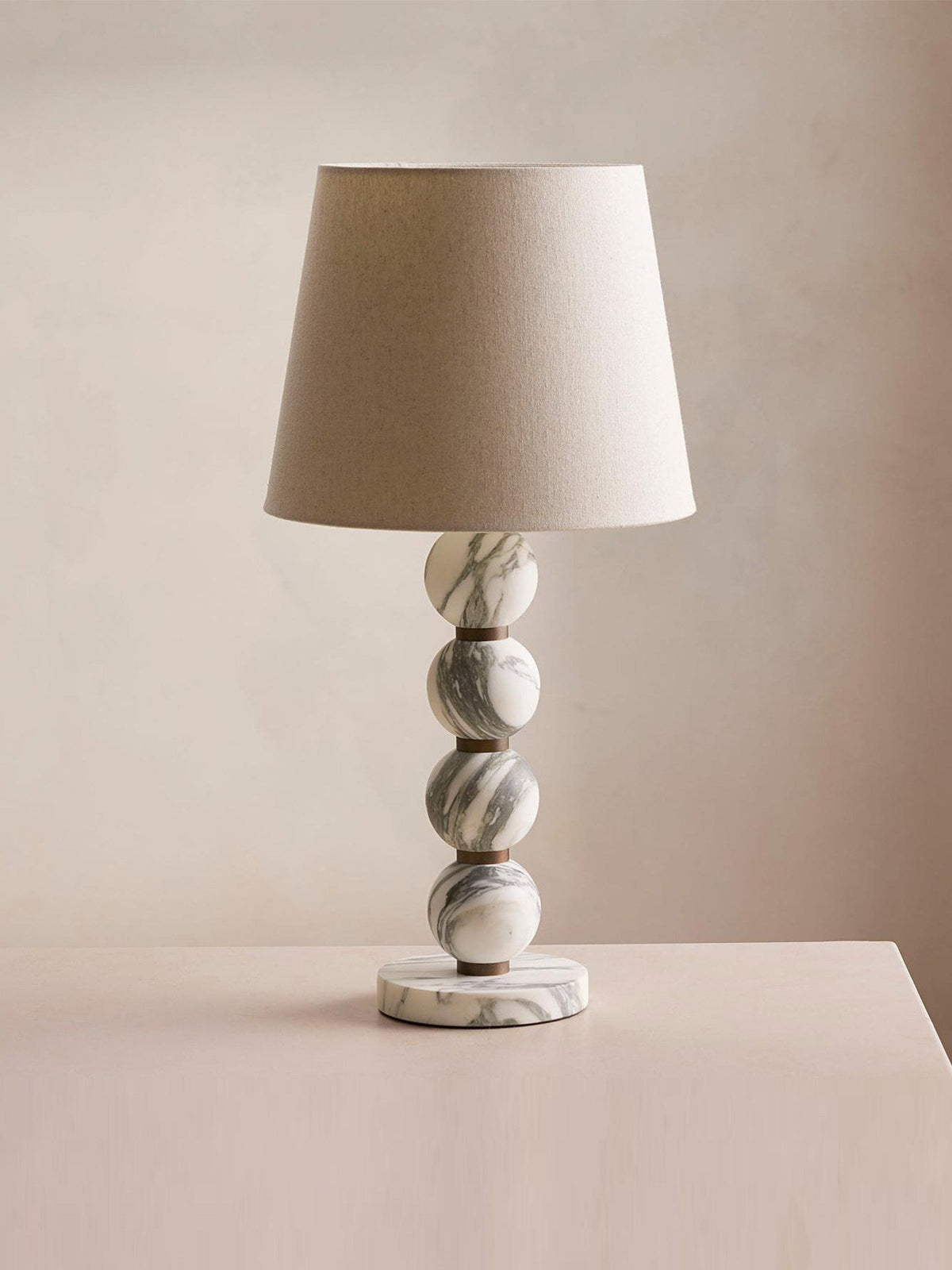 Stacked Marble Table Lamp — Table Lamp | Maison Monashee — view 5