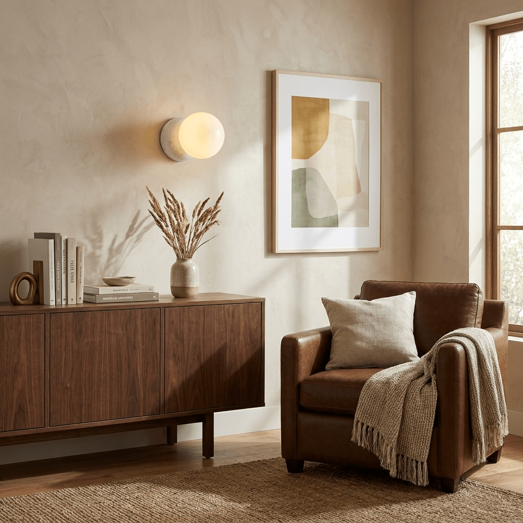 Frosted Globe Wall Sconce — Wall Sconce | Maison Monashee — view 5
