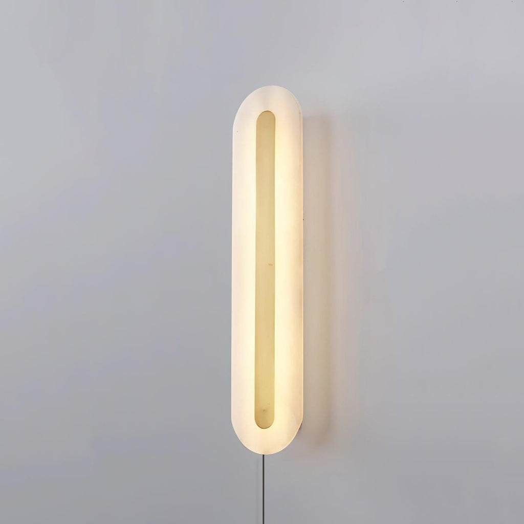 White Wall Light with Switch — Wall Sconce | Maison Monashee — view 7
