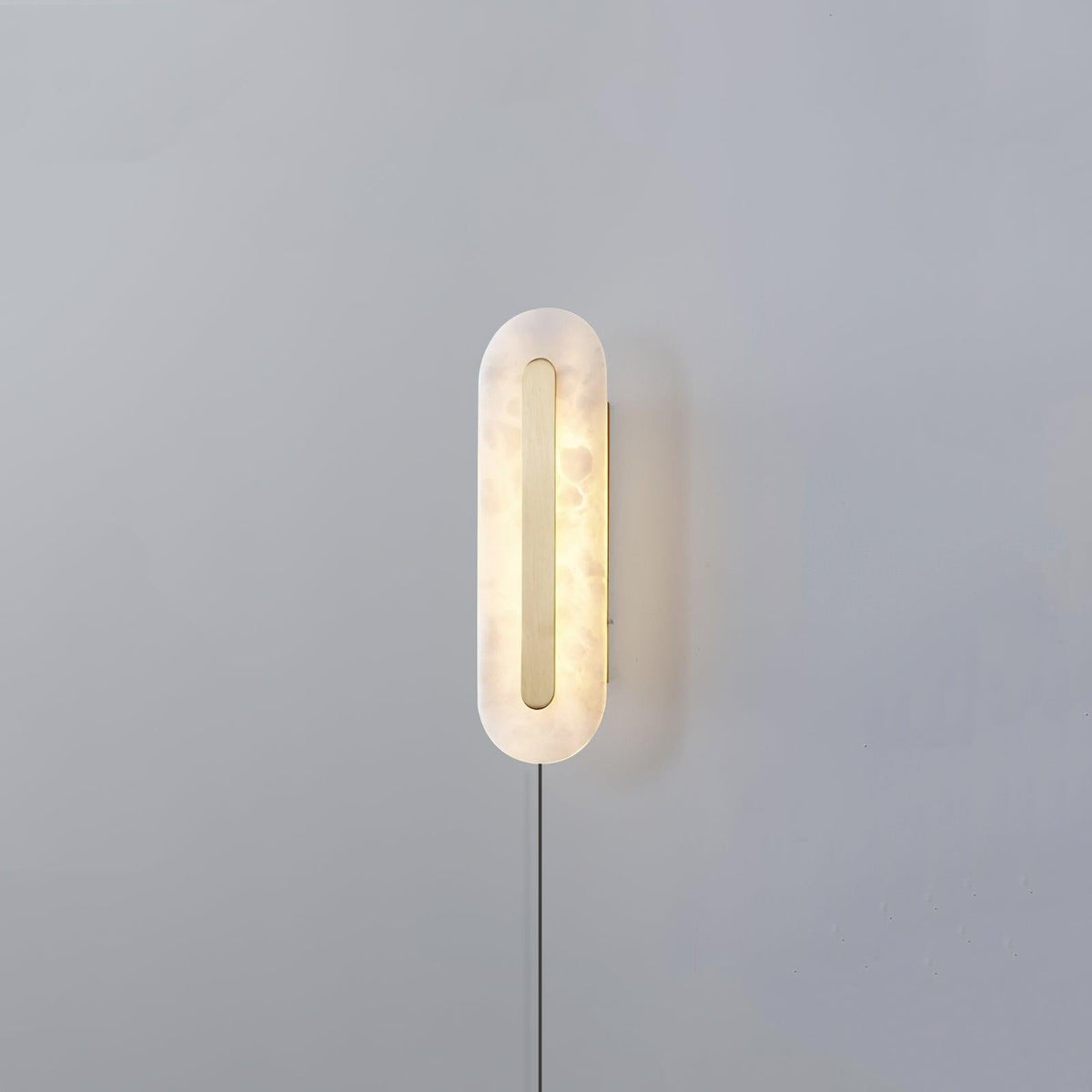 White Wall Light with Switch — Wall Sconce | Maison Monashee — view 10