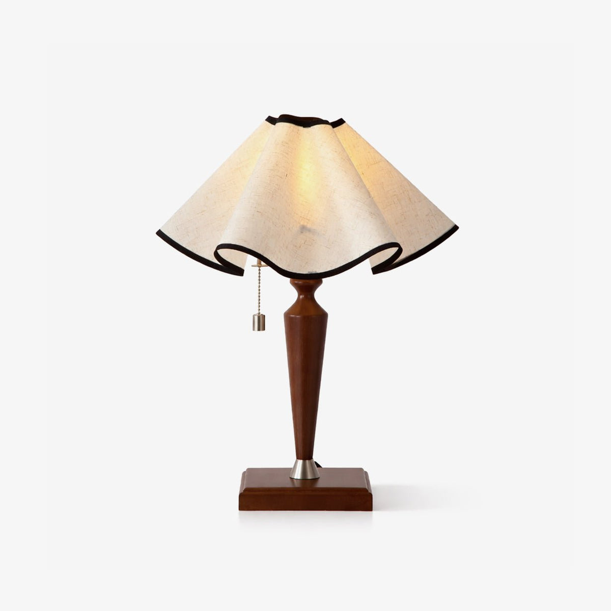 Bedside Lamp Wooden Base — Table Lamp | Maison Monashee