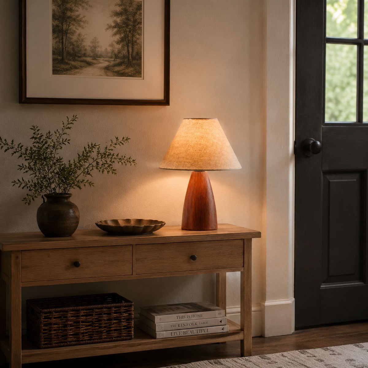 Small Ceramic Table Lamp — Table Lamp | Maison Monashee — view 3