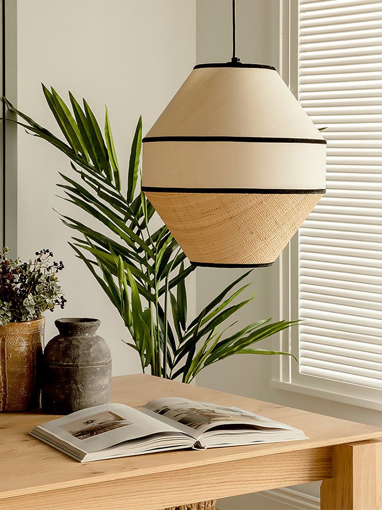 Small Fabric Pendant Light — Pendant Light | Maison Monashee — view 7
