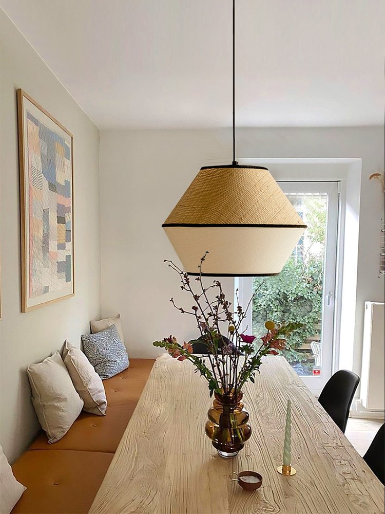 Small Fabric Pendant Light — Pendant Light | Maison Monashee — view 9