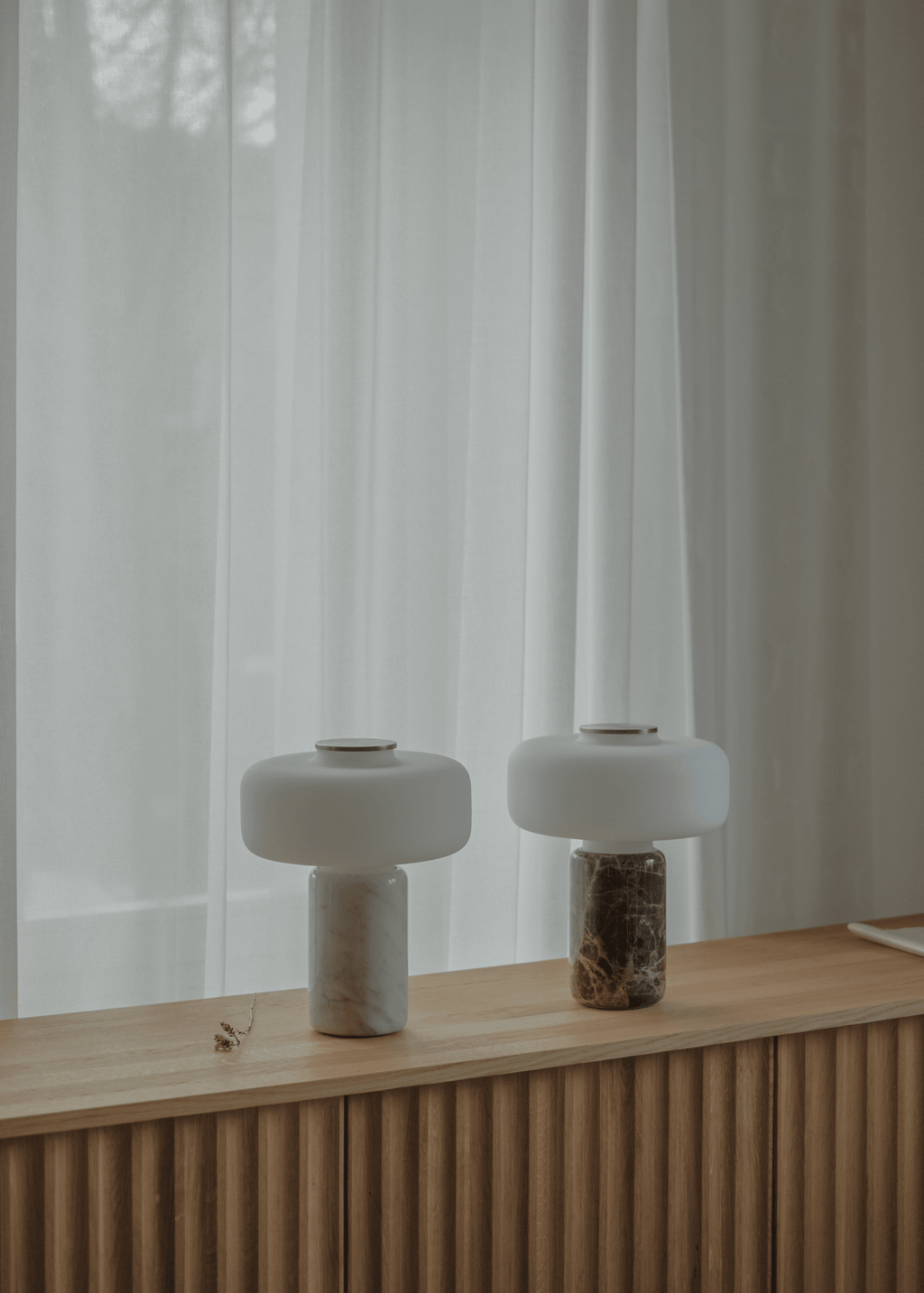 Opal Glass Table Lamp — Table Lamp | Maison Monashee — view 13