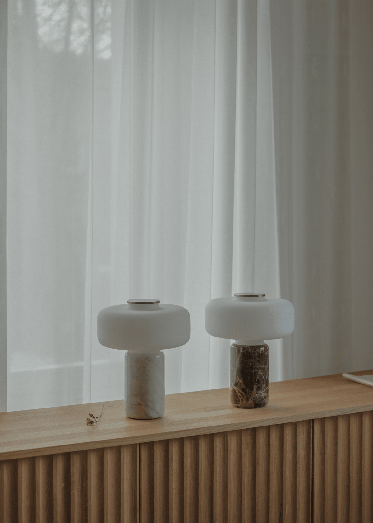 Opal Glass Table Lamp — Table Lamp | Maison Monashee — view 13