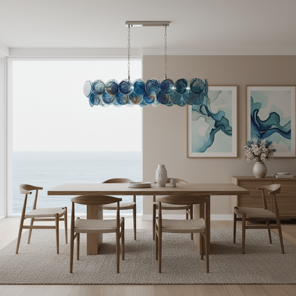 Chandelier for Dining Room Modern — Chandelier | Maison Monashee — view 4