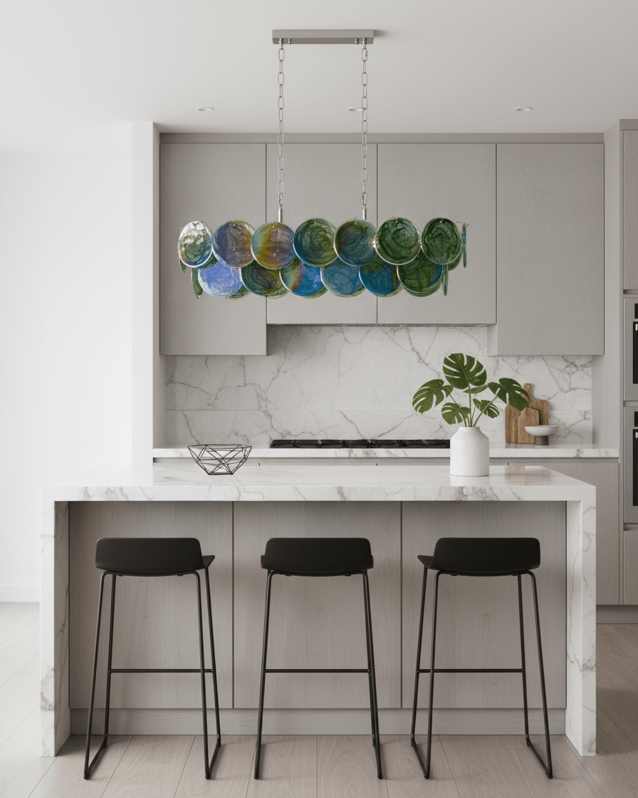 Chandelier for Dining Room Modern — Chandelier | Maison Monashee — view 8