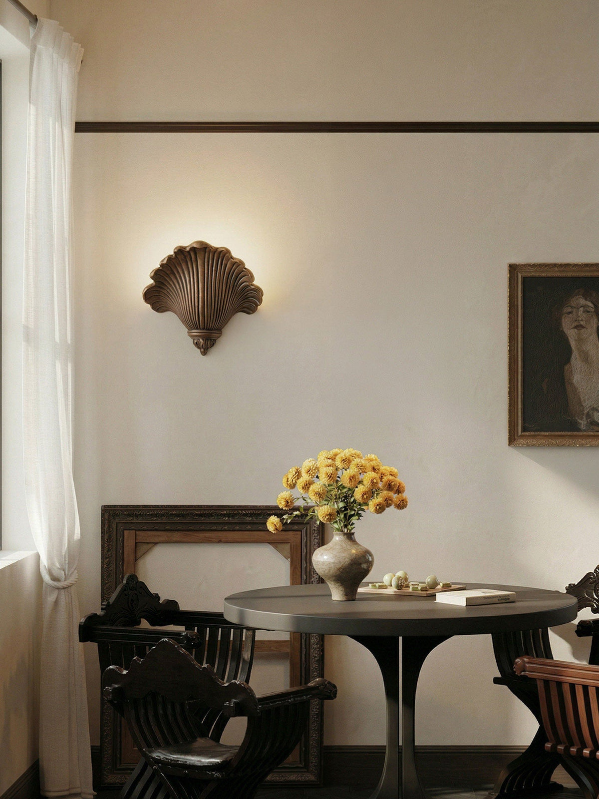Shell Wall Sconce — Wall Sconce | Maison Monashee — view 4