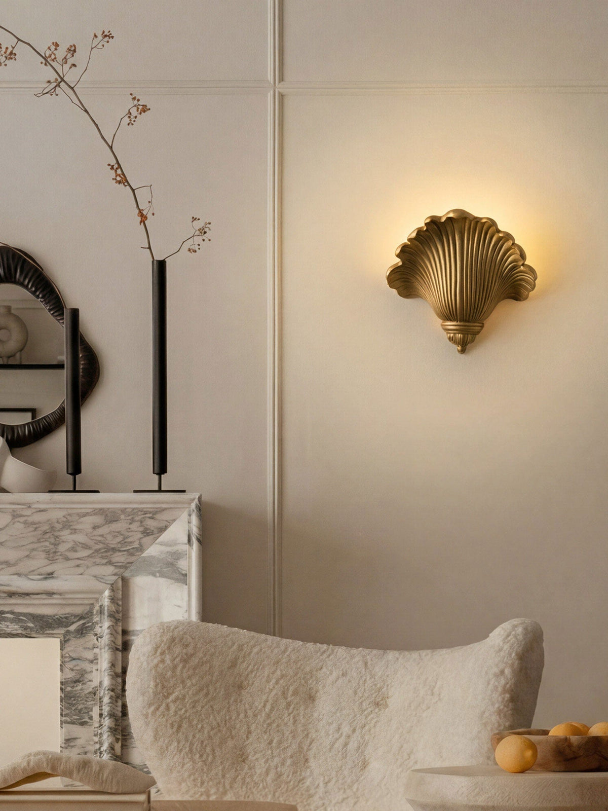 Shell Wall Sconce — Wall Sconce | Maison Monashee — view 39