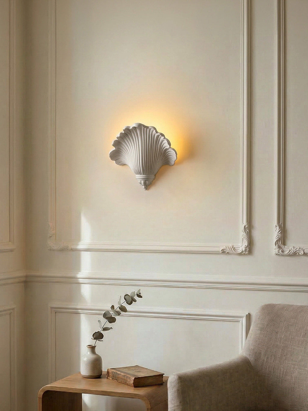 Shell Wall Sconce — Wall Sconce | Maison Monashee — view 40