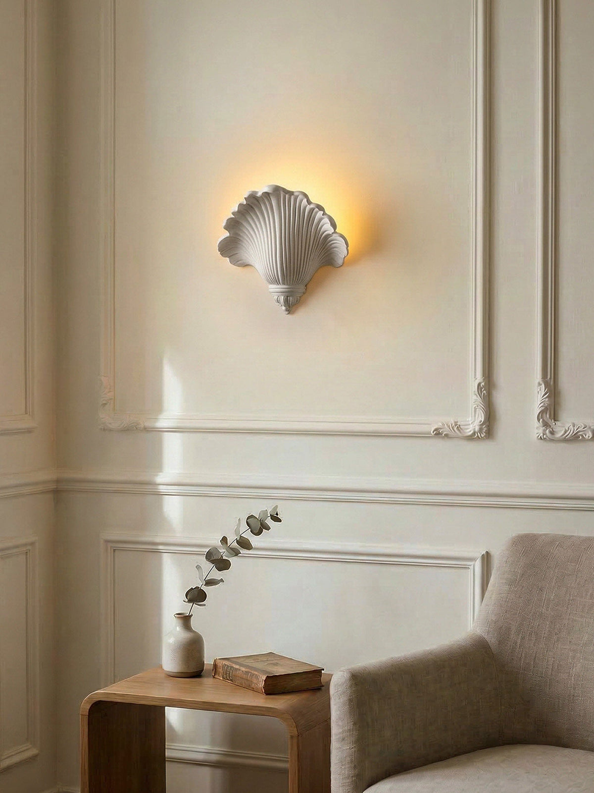 Shell Wall Sconce — Wall Sconce | Maison Monashee — view 16