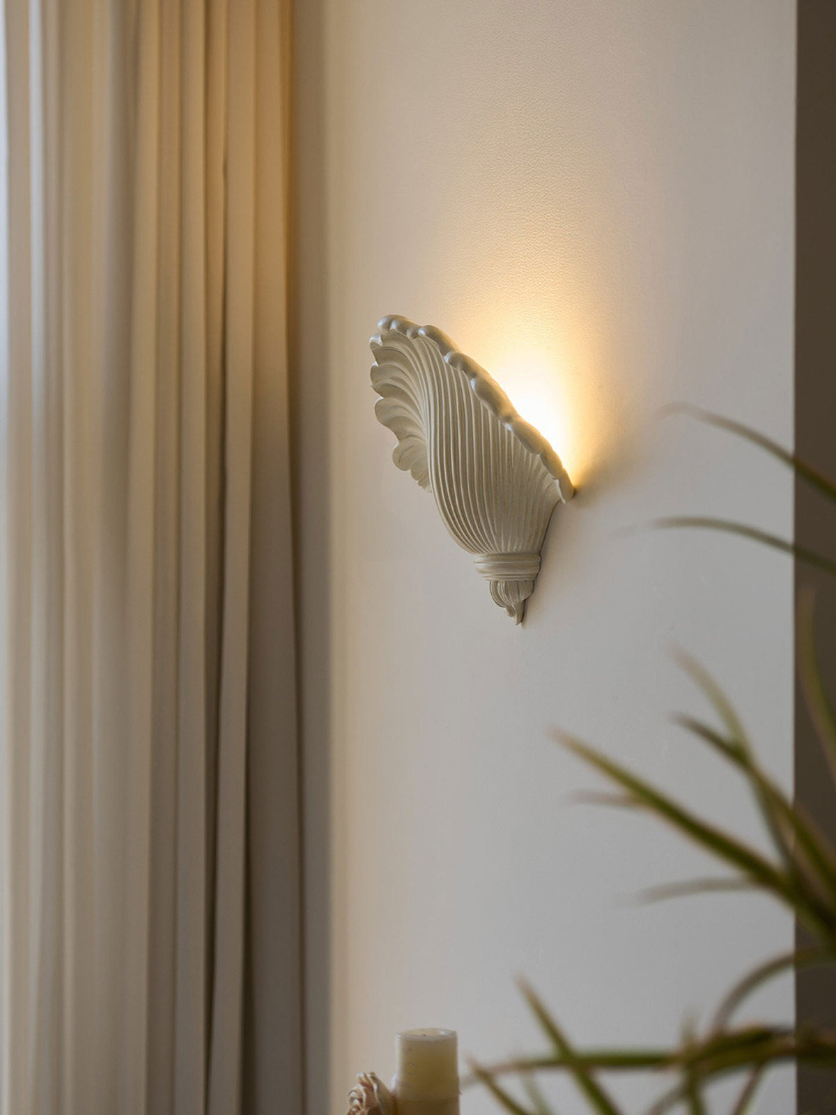 Shell Wall Sconce — Wall Sconce | Maison Monashee — view 20