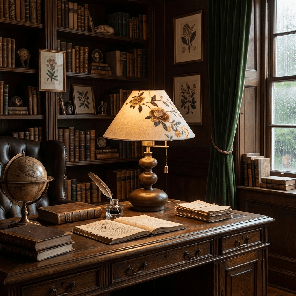 Wooden Bedside Lamp — Table Lamp | Maison Monashee — view 8
