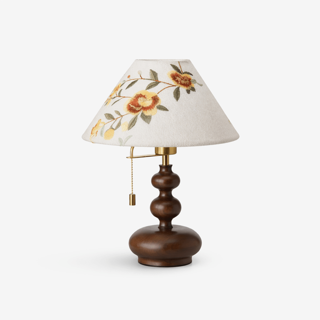 Wooden Bedside Lamp — Table Lamp | Maison Monashee
