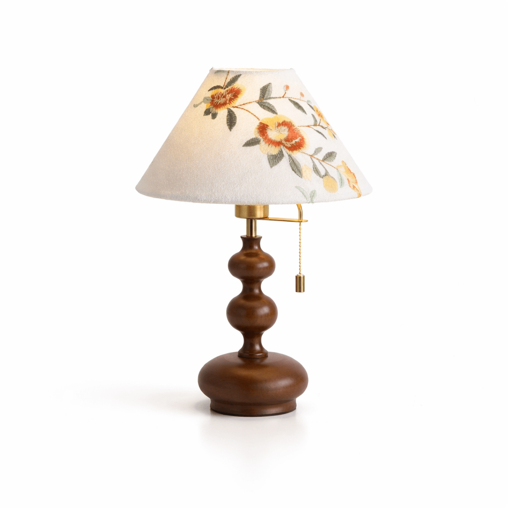 Wooden Bedside Lamp — Table Lamp | Maison Monashee — view 10