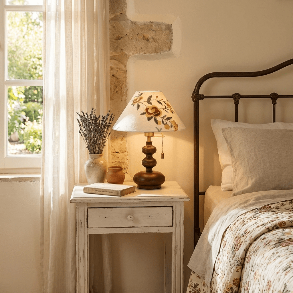 Wooden Bedside Lamp — Table Lamp | Maison Monashee — view 7