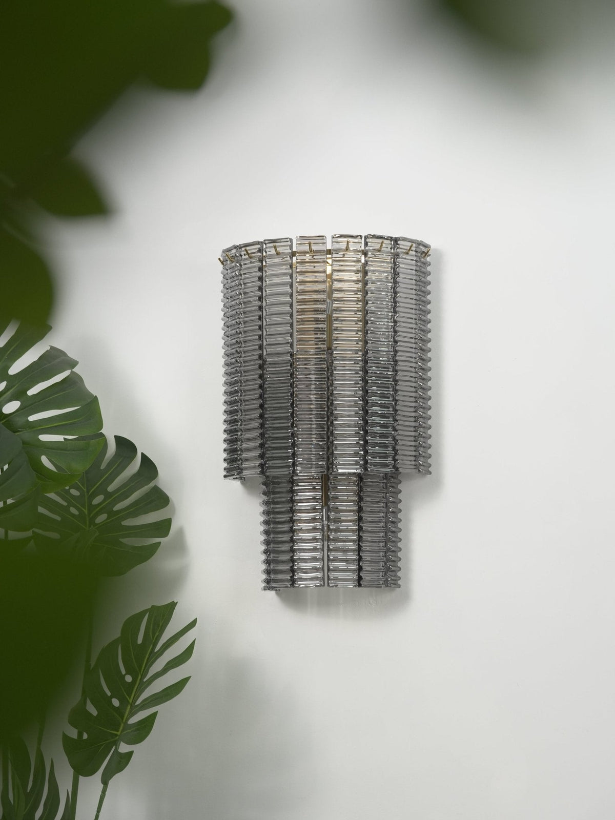 Gold and Glass Wall Sconce — Wall Sconce | Maison Monashee — view 7