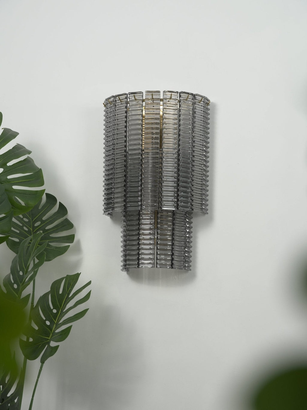 Gold and Glass Wall Sconce — Wall Sconce | Maison Monashee — view 9