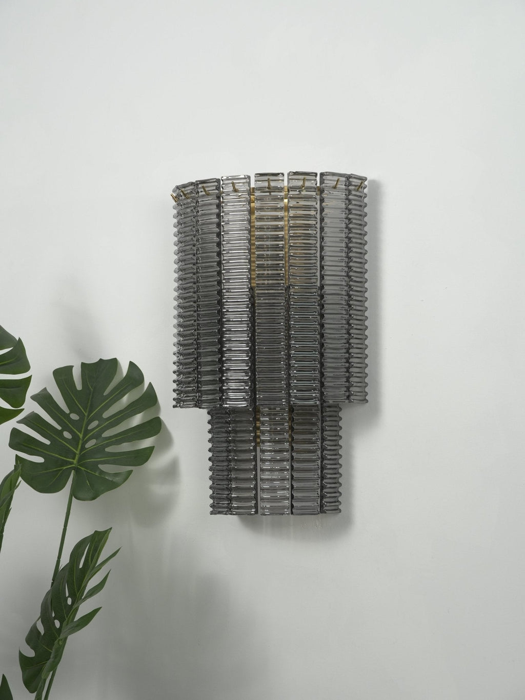 Gold and Glass Wall Sconce — Wall Sconce | Maison Monashee — view 15