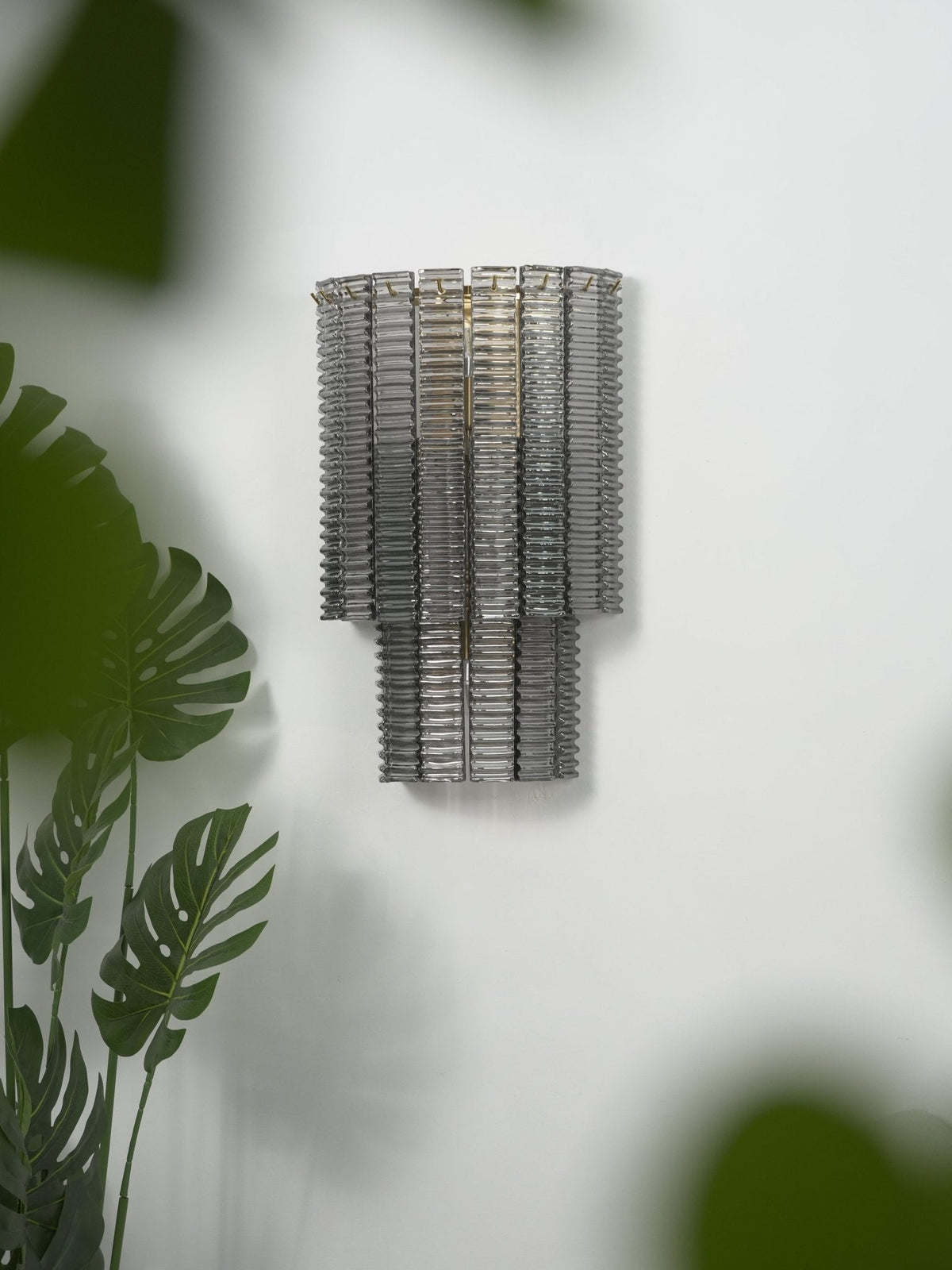 Gold and Glass Wall Sconce — Wall Sconce | Maison Monashee — view 8