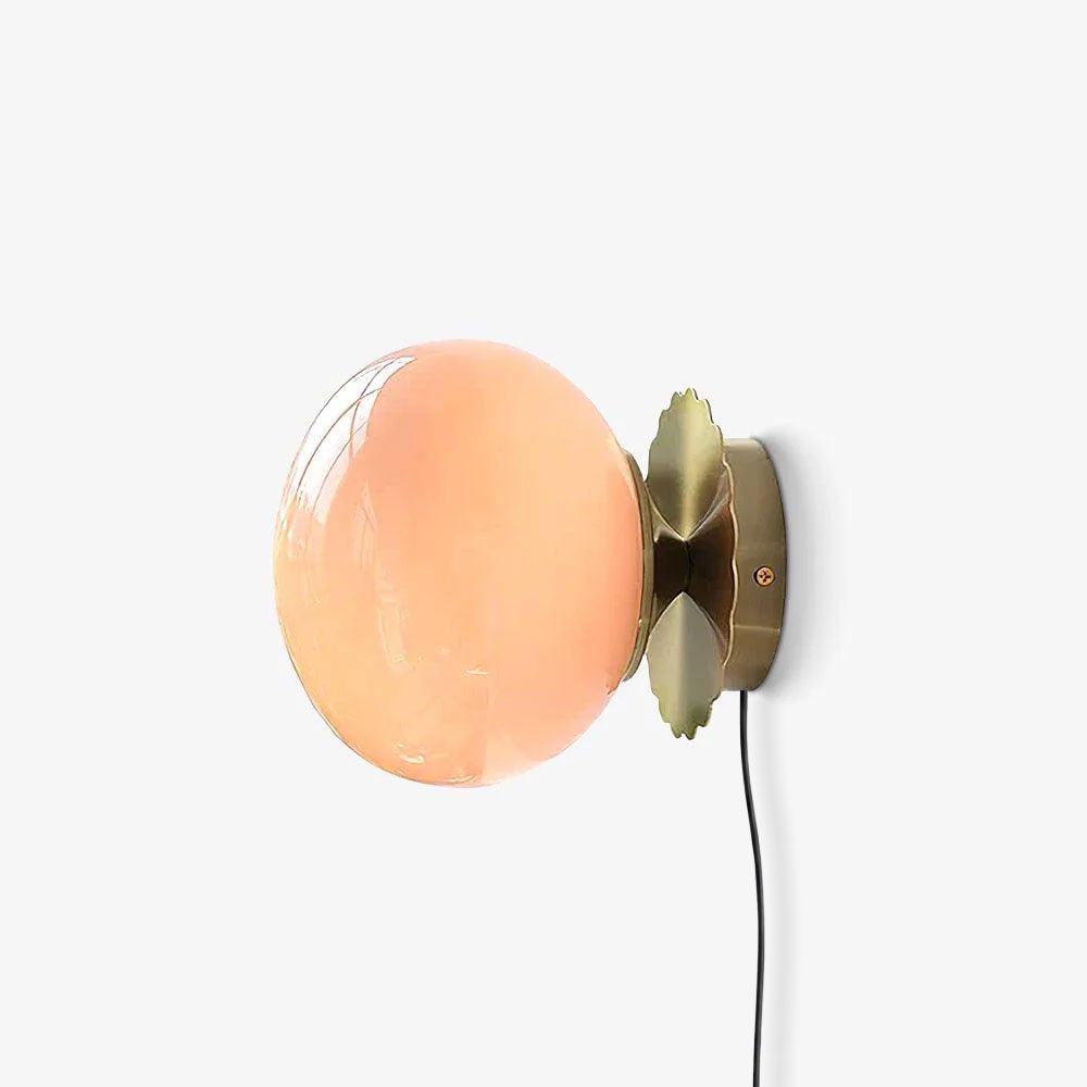 Plug-In Glass Wall Sconce — Wall Sconce | Maison Monashee