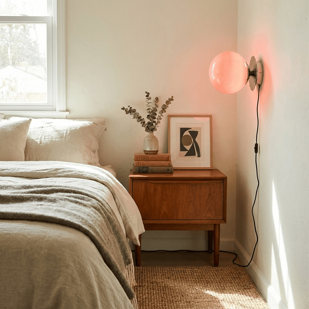Plug-In Glass Wall Sconce — Wall Sconce | Maison Monashee — view 8