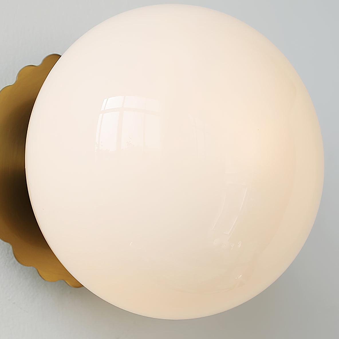 Plug-In Glass Wall Sconce — Wall Sconce | Maison Monashee — view 16