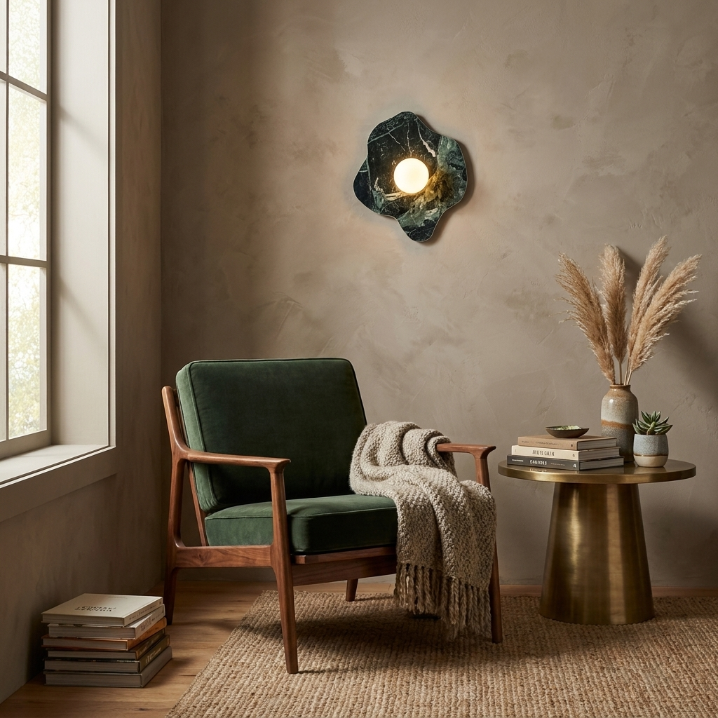 Flower Sconce Light — Wall Sconce | Maison Monashee — view 4