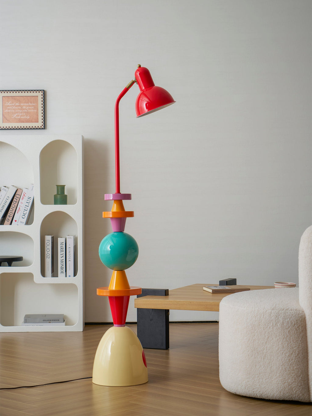 Modern Floor Lamp with Table — Floor Lamp | Maison Monashee — view 28
