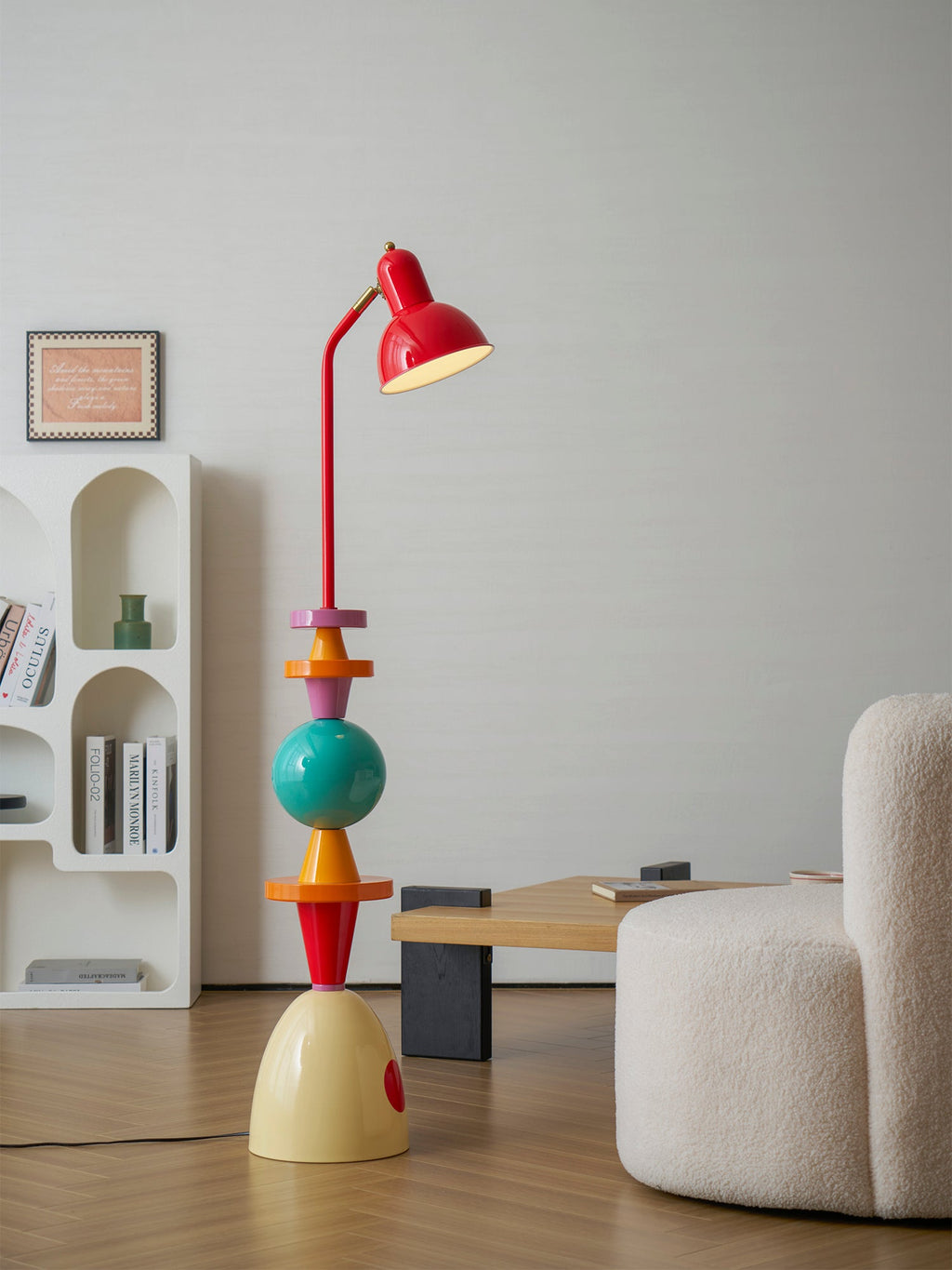 Modern Floor Lamp with Table — Floor Lamp | Maison Monashee — view 29