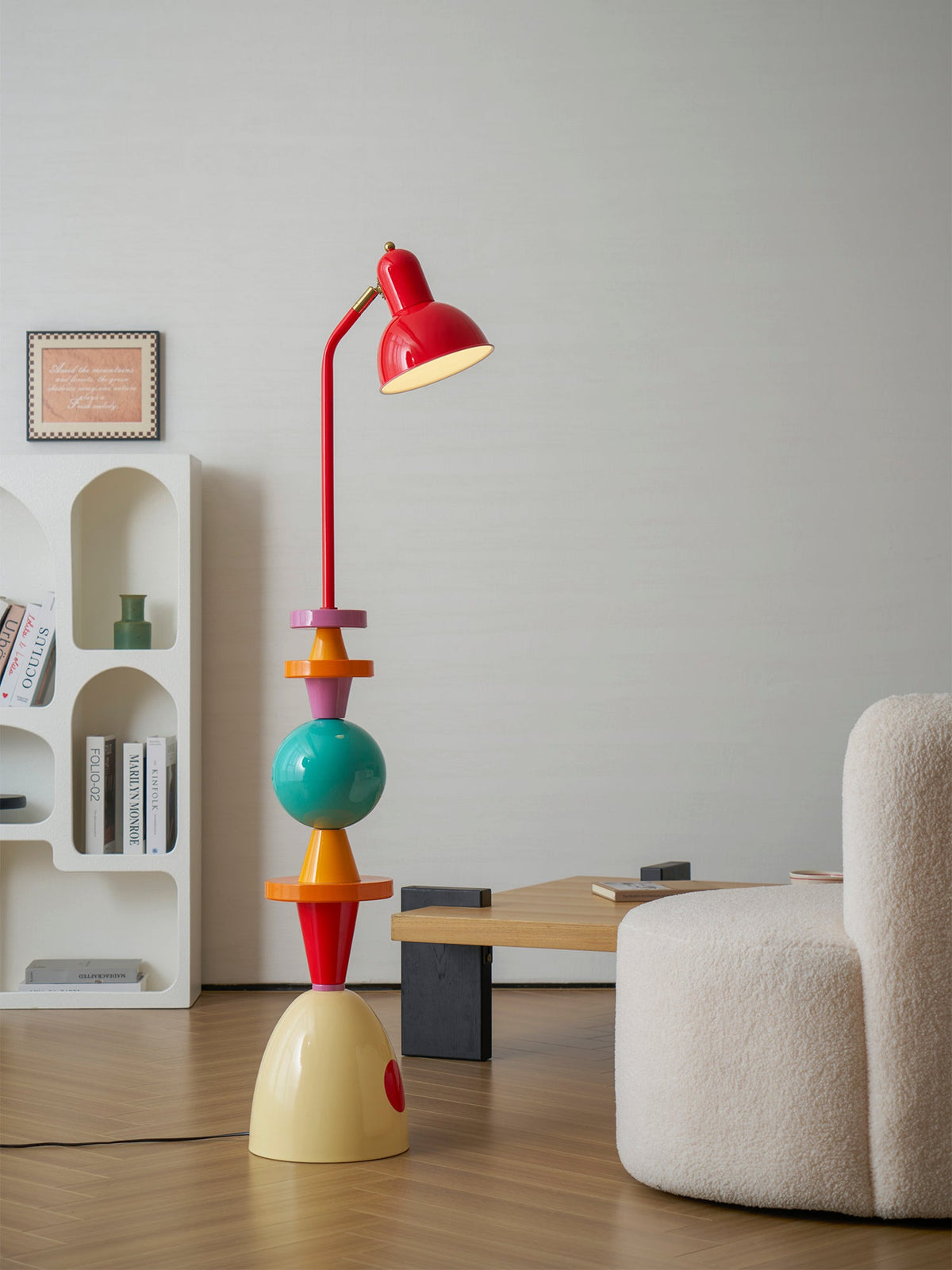 Modern Floor Lamp with Table — Floor Lamp | Maison Monashee — view 29