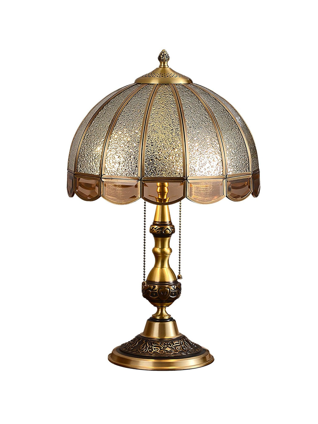 Glass Gold Table Lamp — Table Lamp | Maison Monashee — view 16