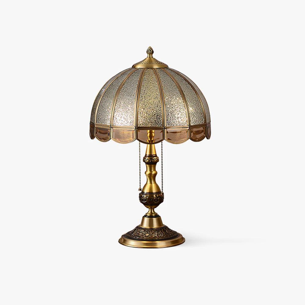 Glass Gold Table Lamp — Table Lamp | Maison Monashee