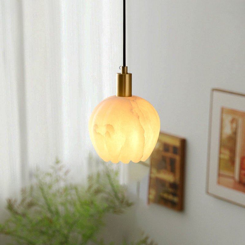 White and Gold Pendant Light Kitchen — Pendant Light | Maison Monashee — view 26