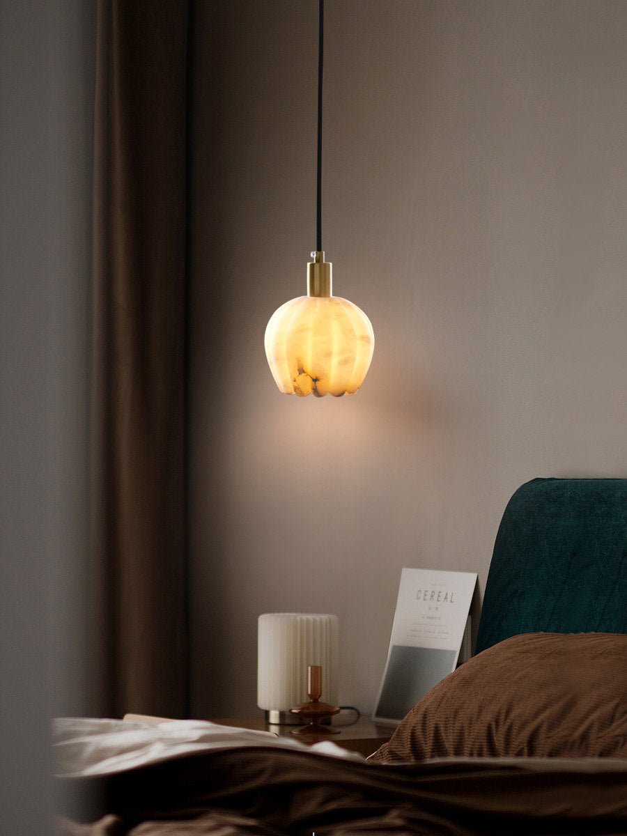 White and Gold Pendant Light Kitchen — Pendant Light | Maison Monashee — view 23