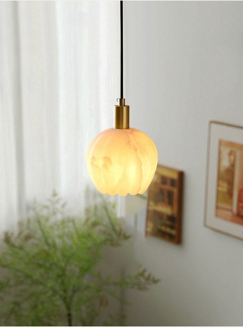 White and Gold Pendant Light Kitchen — Pendant Light | Maison Monashee — view 2