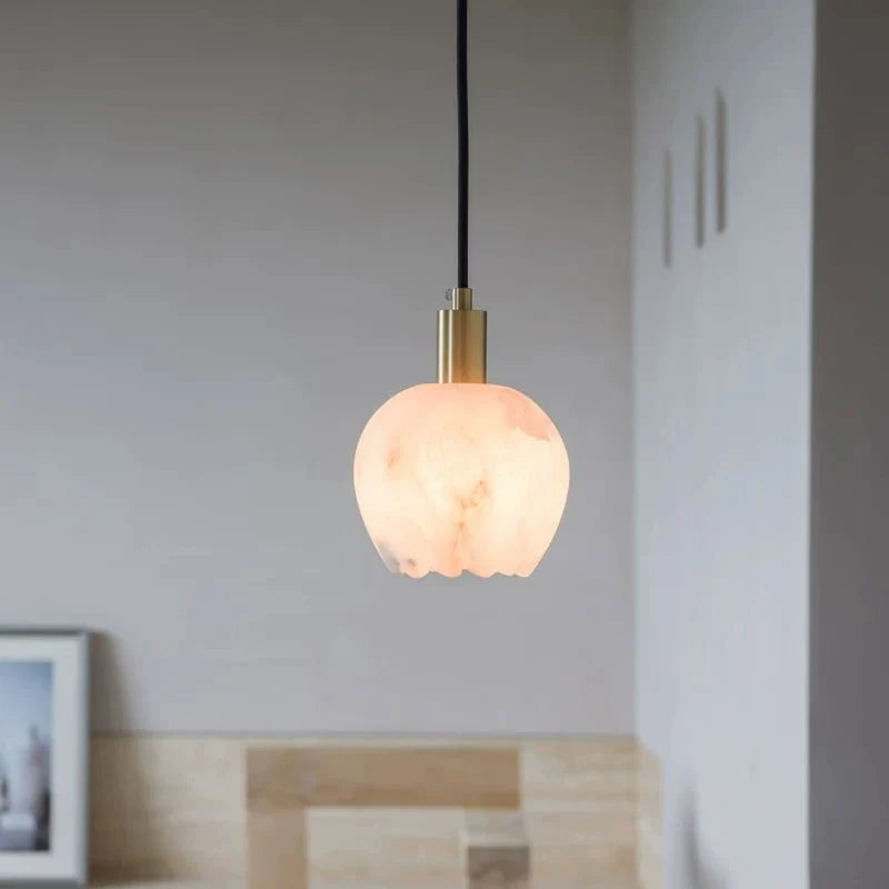 White and Gold Pendant Light Kitchen — Pendant Light | Maison Monashee — view 10
